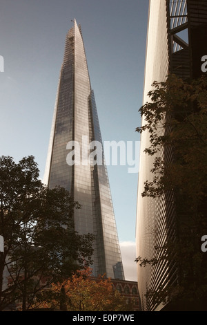 The Shard building in London, UK. Stock Photo