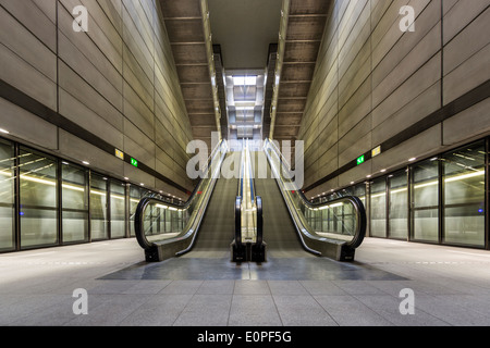 Metro Station in Copenhagen Stock Photo