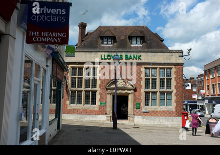 lloyds bank branch in town of sevenoaks county of kent uk 2014 Stock Photo