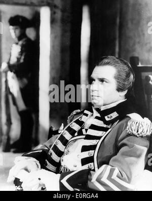 Actor Laurence Olivier in the film 'Devil's Disciple' Stock Photo
