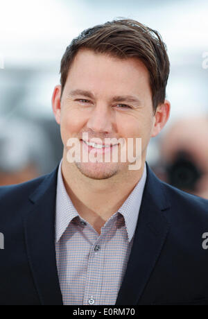 CHANNING TATUM FOXCATCHER. PHOTOCALL. 67TH CANNES FILM FESTIVAL CANNES  FRANCE 19 May 2014 Stock Photo
