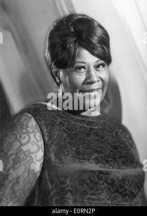 Portrait of singer Ella Fitzgerald Stock Photo