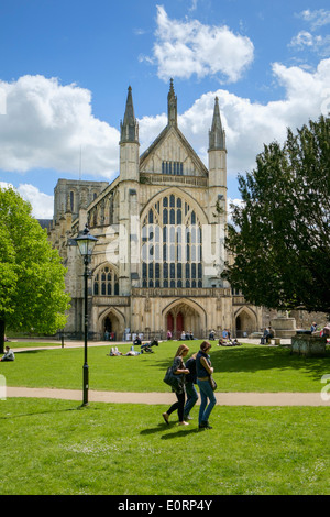 Winchester Cathedral, Hampshire, England, UK Stock Photo