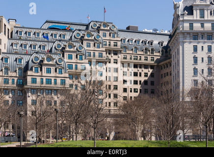 Willard Hotel on Pennsylvania Avenue in Washington DC, USA Stock Photo