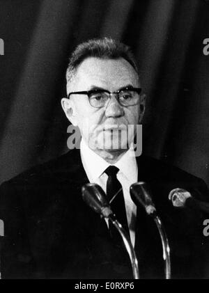 Soviet-Russian statesman Alexei Kosygin Stock Photo - Alamy