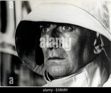 Actor Louis de Funes in a scene from a film Stock Photo