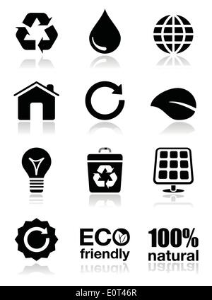 Set of ecology icons Stock Vector Image & Art - Alamy