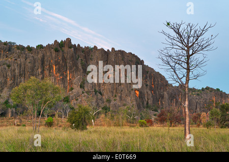 Napier Range in the Kimberley, part of the Devonian Reef Complex. Stock Photo