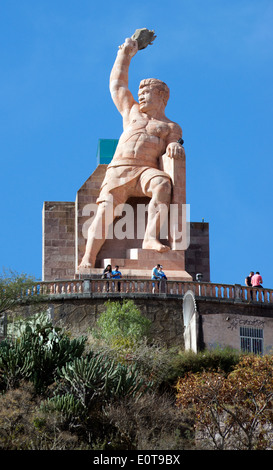  El Pipila monument Guanajuato Mexico Stock Photo