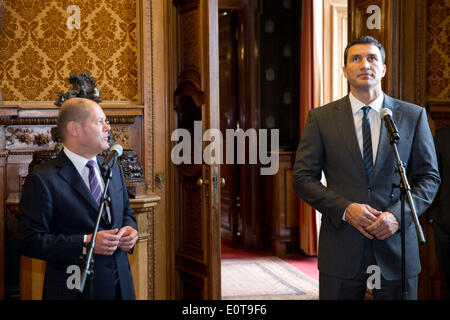 Hamburg Germany 19th May 14 Heinrich Maria Schulte Former Ceo Stock Photo Alamy