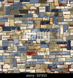 Stone seamless pattern. Stock Photo