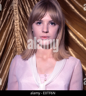 MARIANNE FAITHFUL UK pop singer in 1964. Photo Tony Gale Stock Photo