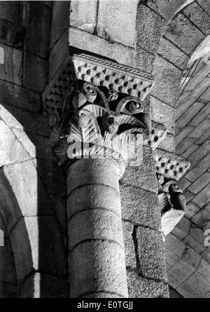 Igreja de São Pedro de Rates, Póvoa de Varzim, Portugal Stock Photo