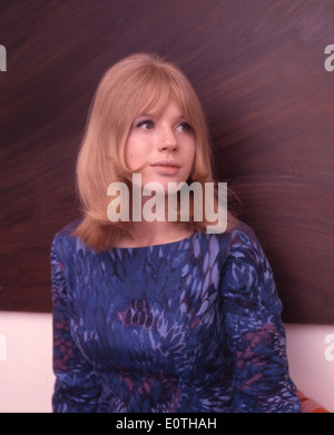 MARIANNE FAITHFUL  UK pop singer in 1965. Photo Tony Gale Stock Photo