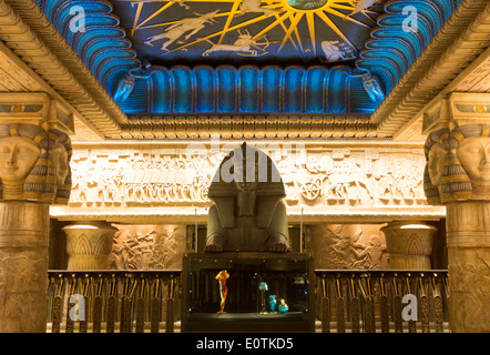 The Egyptian Escalator - Harrods Department Store - London Stock Photo