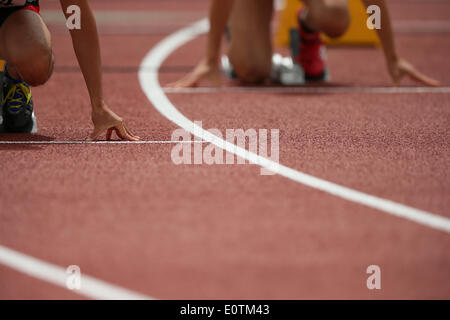 Toho Minnano Stadium, Fukushima, Japan. 18th May, 2014. Ambiance shot, MAY 18, 2014 - Athletics : The 56th East Japan Industrial Athletics Championship at Toho Minnano Stadium, Fukushima, Japan. © YUTAKA/AFLO SPORT/Alamy Live News Stock Photo