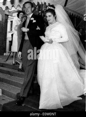 Actor Douglas Fairbanks Jr. daughter Daphne weds Stock Photo - Alamy