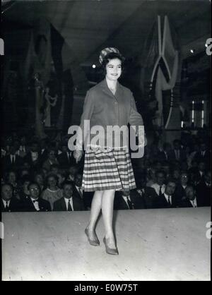 Sep. 04, 1961 - Latest Fashions from Moscow at the Soviet Exposition in Paris APRESS.c Stock Photo