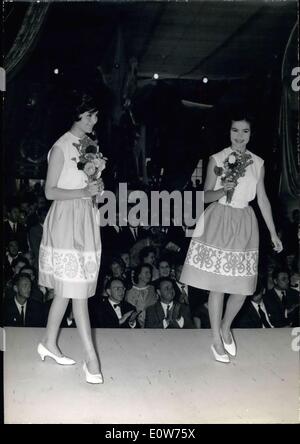 Sep. 04, 1961 - Latest Fashions from Moscow at the Soviet Exposition in Paris APRESS.c Stock Photo