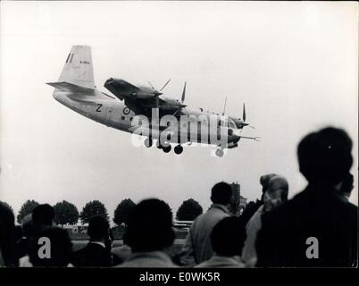 Jun. 16 1963 The Breguet 941 Cargo Plane at an Air Show in