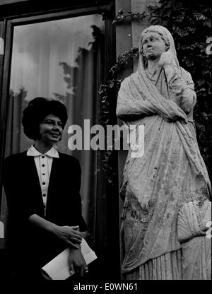 Princess Soraya at the hotel at Grottaferrata Stock Photo