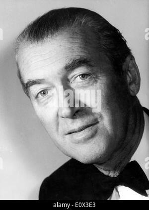 Portrait of actor James Stewart Stock Photo