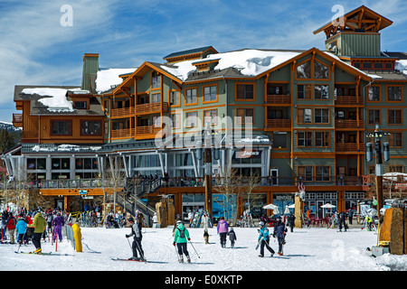 Center Village, Copper Mountain Ski Resort, Copper Mountain, Colorado USA Stock Photo