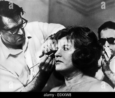 Actor Rod Steiger in wardrobe for film Stock Photo