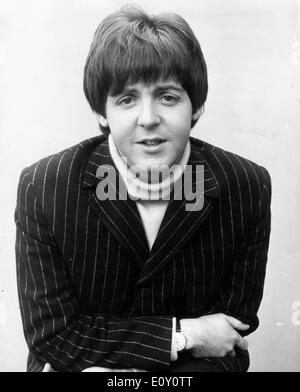 Portrait of singer Paul McCartney Stock Photo