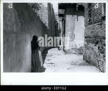 Mar. 03, 1968 - Cairo - U.A.R.: Streets in old Jewish & Capie section Stock Photo