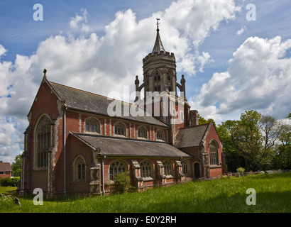 St Leonards Church, Sherfield English, Hampshire, England Stock Photo