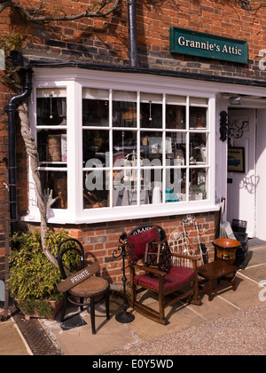 Grannies Attic Shop Lavenham Suffolk England Stock Photo - Alamy