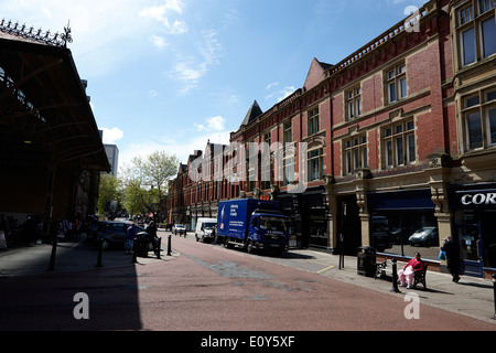market street in Preston city centre England UK Stock Photo