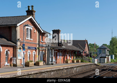 Robertsbridge Railway Station, East Sussex, GB, United Kingdom, England ...