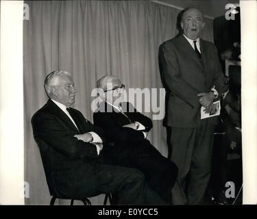 Nov. 11, 1969 - Opening of Colour Television exhibiton.: The joint BBC ...