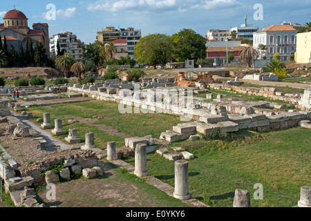 Kerameikos, the former pottery quarter of Athens, Greece, which was subsequently a cemetery Stock Photo