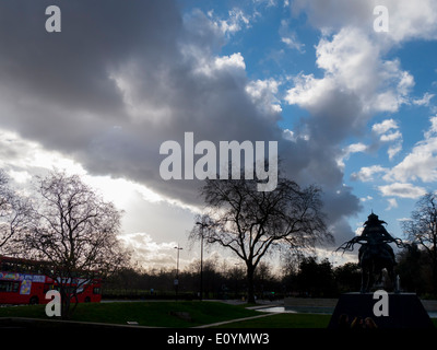 europe, UK, England, London, Genghis Khan Marble Arch Stock Photo