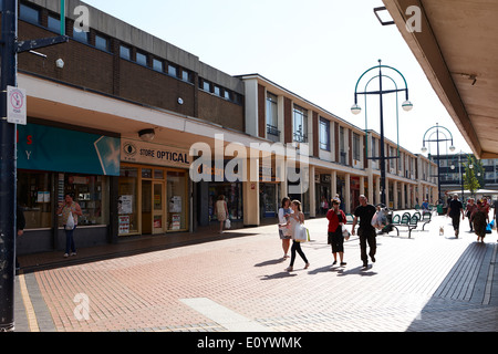 Kirkby town centre 1960s town planning Merseyside England UK Stock Photo