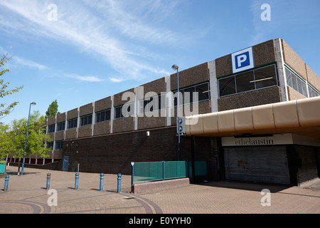 multi storey car park in Kirkby town centre Merseyside UK Stock Photo