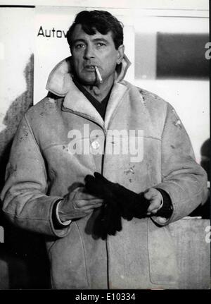 Rock Hudson on set of 'A Fine Pair' Stock Photo