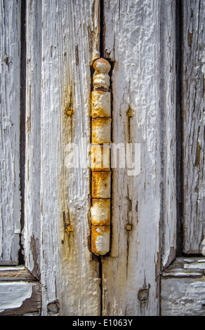 Rusty Hinge Stock Photo