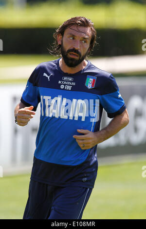 Coverciano, Italy. 20th May, 2014. balotelli at the Italian World Cup ...
