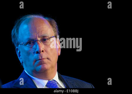 Washington DC, USA. 20th May 2014. Laurence D. Fink, Chairman and CEO of BlackRock, speaks during the General Membership Meeting of the Investment Company Institute in Washington, D.C. on May 20, 2014. Credit:  Kristoffer Tripplaar/Alamy Live News Stock Photo