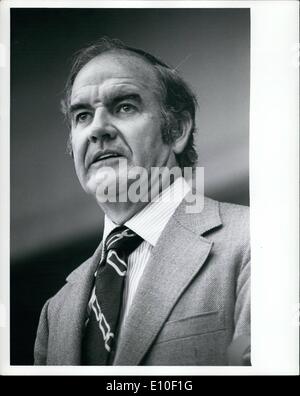 Sep. 09, 1972 - Senator George McGovern made his first appearance in California since his June primary victory, at the Alameda Conty Labor day Picnic, Pleasanton Fairgrounds, on Monday, September 4, 1972. Stock Photo