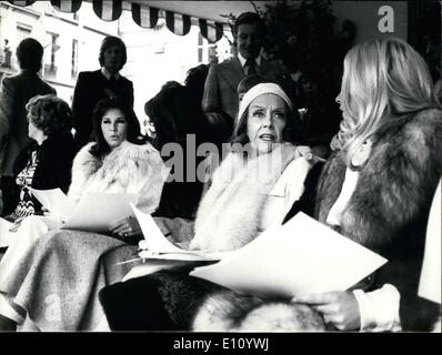 Oct. 13, 1974 - The contest was held in Faubourg Saint-Honore. Stock Photo