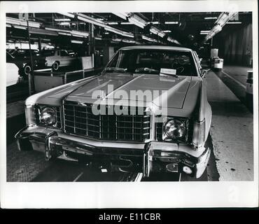 Sep. 09, 1976 - Strike, Ford assembling plant Mahwah, N.J. Stock Photo