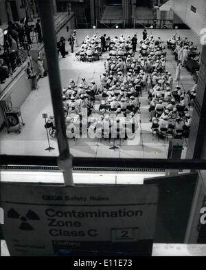 Sep. 09, 1977 - British monopoly championships staged at Nuclear Power Station at Thornbury: The British Monopoly Championships Stock Photo