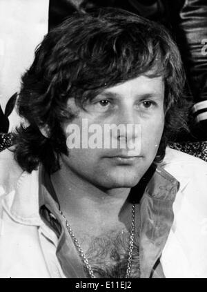 Sep 20, 1977; Paris, France; Film director and actor ROMAN POLANSKI (b. 8/18/1933) was exiled from the United States after trying to flee from incarceration, and was the husband of actress Sharon Tate who was brutally murdered by the Manson Family.. (Credit Image: KEYSTONE Pictures USA/ZUMAPRESS.com) Stock Photo