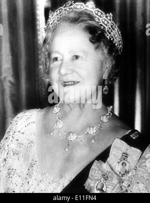 ELIZABETH Queen mother Bowes-Lyon Stock Photo
