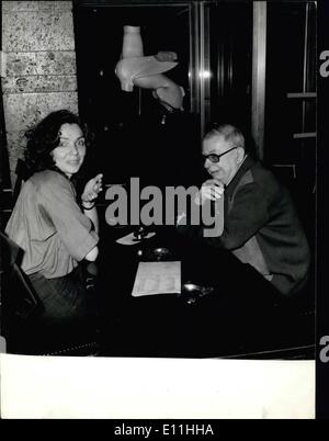 Mar. 03, 1978 - JEAN PAUL SARTRE with his student and